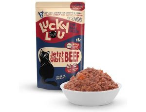 Lucky Lou Lifestage Senior Drób i wołowina saszetka 125g