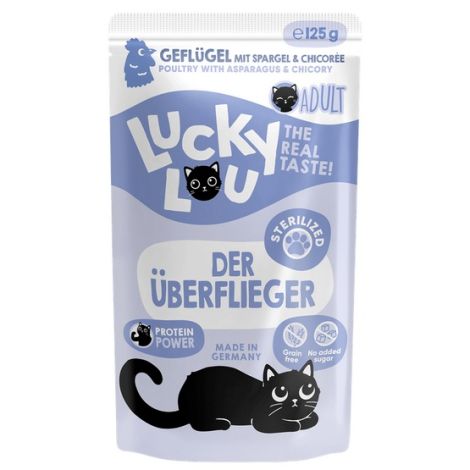 Lucky Lou Lifestage Sterilized Drób saszetka 125g - 5