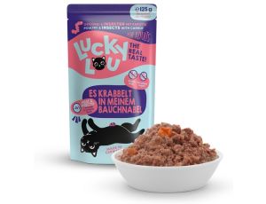 Lucky Lou Lifestage Adult Drób i owady saszetka 125g