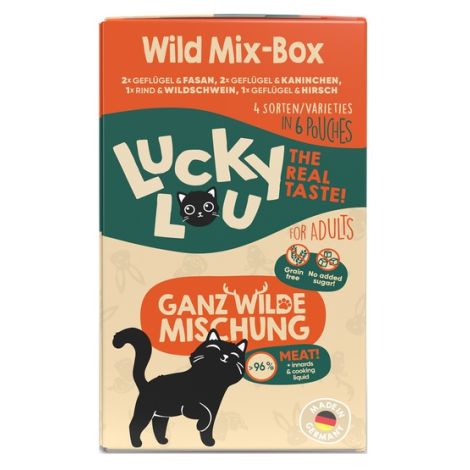 Lucky Lou Lifestage Adult Wild Mix-Box saszetki 6x125g - 2