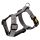 Dingo Szelki Guard dwupaskowe Scandi 3cm rozmiar M szare