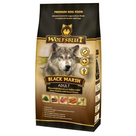 Wolfsblut Dog Black Marsh - bawół i dynia 12,5kg