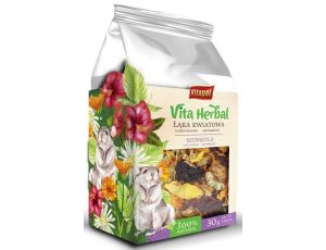 Vitapol Vita Herbal Przekąska Łąka kwiatowa dla szynszyli 30g