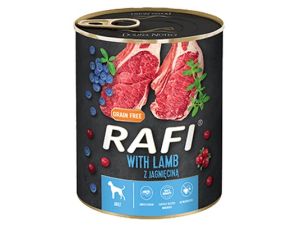 Rafi Pies Jagnięcina puszka 800g