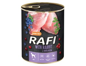 Rafi Pies Królik puszka 800g