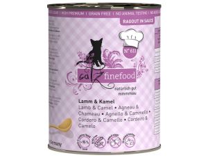 Catz Finefood Ragout N.611 Jagnięcina i Wielbłąd puszka 380g