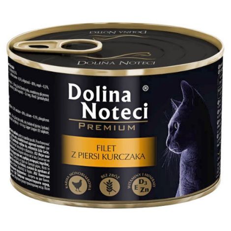 Dolina Noteci Premium Kot Filet z piersi kurczaka puszka 185g