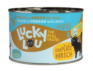 Lucky Lou Lifestage Adult Drób i jeleń puszka 200g