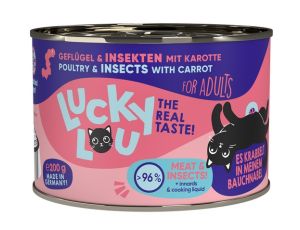 Lucky Lou Lifestage Adult Drób i owady puszka 200g
