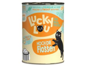 Lucky Lou Lifestage Adult Drób i pstrąg puszka 400g