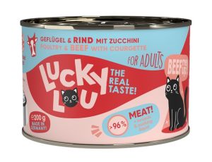 Lucky Lou Lifestage Adult Drób i wołowina puszka 200g