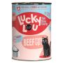 Lucky Lou Lifestage Adult Drób i wołowina puszka 400g