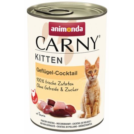 Animonda Carny Kitten Koktajl drobiowy puszka 400g