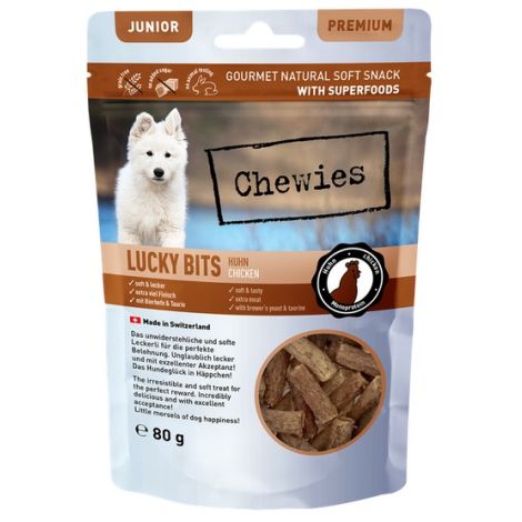 Chewies Lucky Bits Junior Kurczak 80g - 3