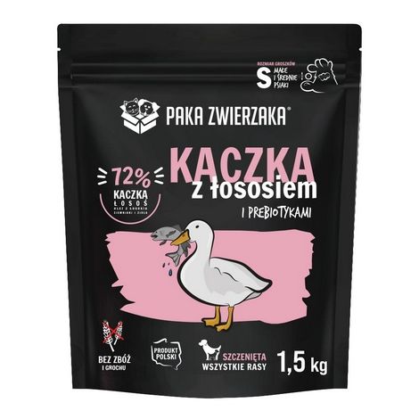 Paka Zwierzaka Seventh Heaven Puppy Kaczka z łososiem 1,5kg