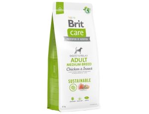 Brit Care Sustainable Adult Medium Breed Chicken & Insect 12kg