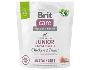 Brit Care Sustainable Junior Large Breed Chicken & Insect 1kg