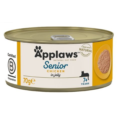 Applaws puszka dla kota Senior kurczak 70g