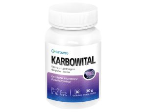 Karbowital dla psa i kota 30 tabl.