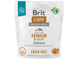 Brit Care Grain Free Senior & Light Salmon 1kg