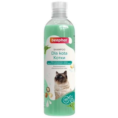 Beaphar Szampon z olejkiem makadamia dla kota 250ml