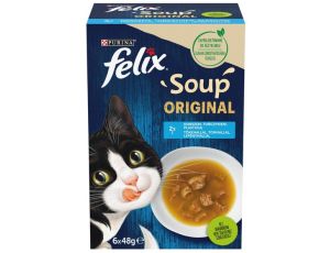 Felix Soup Original Rybne Smaki zestaw zup 6x48g