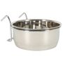 Zolux Miska zawieszana Inox 7cm 0,14L [475100] - 2