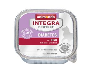 Animonda Integra Protect Diabetes dla kota - z wołowiną tacka 100g
