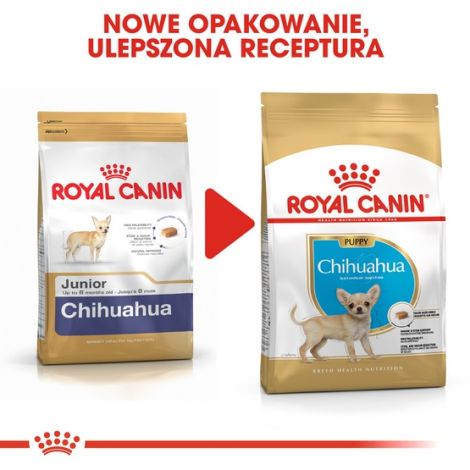 Royal Canin Chihuahua Puppy karma sucha dla szczeniąt do 8 miesiąca, rasy chihuahua 0,5kg - 4