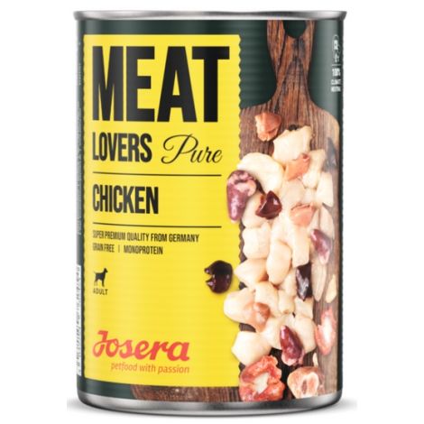 Josera Meat Lovers Pure Kurczak puszka 400g