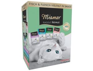 Miamor Ragout Royale Mix Sos - 4 smaki saszetki 12x100g
