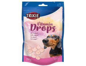 Trixie Dropsy jogurtowe z witaminami dla psa saszetka 200g [31643]