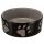 Trixie Miska ceramiczna czarna w szare łapki 0,3L/12cm [TX-24531]