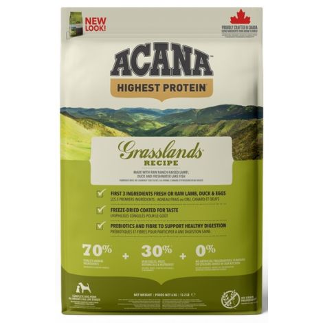 Acana Highest Protein Grasslands Dog 6kg