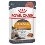 Royal Canin Hair & Skin Care w sosie  karma mokra dla kotów dorosłych, zdrowa skóra, piękna sierść saszetka 85g