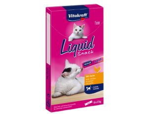 Vitakraft Cat Liquid-Snack z Kurczakiem 6x15g [16424]