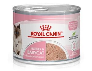 Royal Canin Mother & Babycat Mousse karma mokra - mus dla kociąt i kotek karmiących puszka 195g