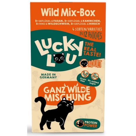 Lucky Lou Lifestage Adult Wild Mix-Box saszetki 12x125g - 5