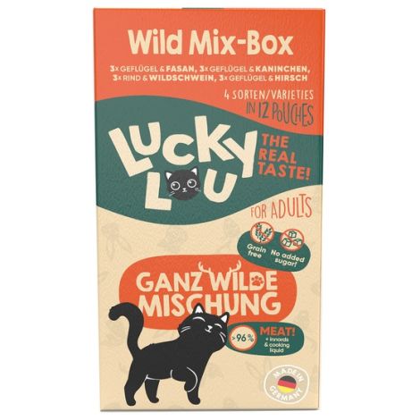 Lucky Lou Lifestage Adult Wild Mix-Box saszetki 12x125g - 2