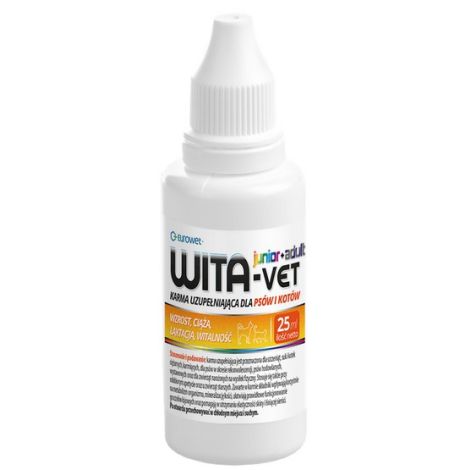 Wita-Vet Junior + Adult dla kota i psa krople 25ml