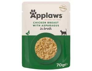 Applaws saszetka dla kota Kurczak i Szparagi 70g