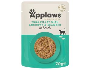 Applaws saszetka dla kota Tuńczyk, Anchois i Wodorosty 70g