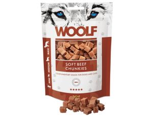 Woolf Soft Beef Chunkies 100g