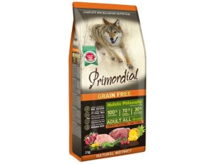 Primordial Dog Grain Free Adult Deer & Turkey 2kg