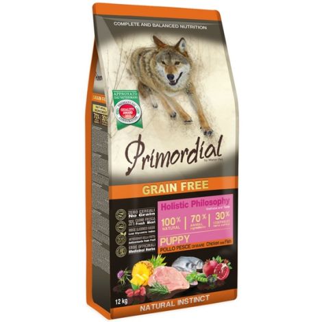 Primordial Dog Grain Free Puppy Chicken & Sea Fish 12kg