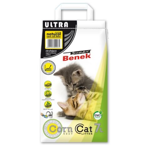 Super Benek Corn Cat Ultra Naturalny 7L - 2