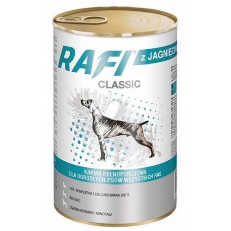 Rafi Pies Classic Jagnięcina w sosie 1240g - 2