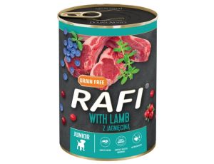 Rafi Pies Junior Jagnięcina puszka 400g