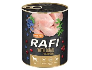 Rafi Pies Przepiórka puszka 800g