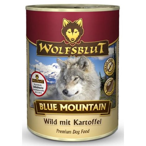 Wolfsblut Dog Blue Mountain - dziczyzna i ziemniaki puszka 395g